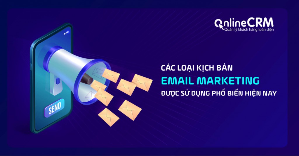 Các loại Email Marketing được sử dụng phổ biến hiện nay