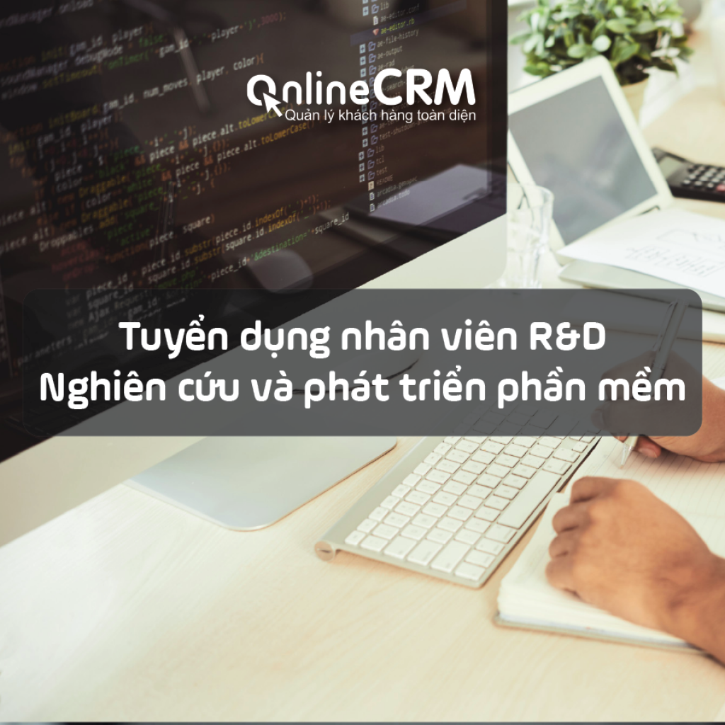 OnlineCRM tuyển dụng nhân viên R&D - Integration Developer