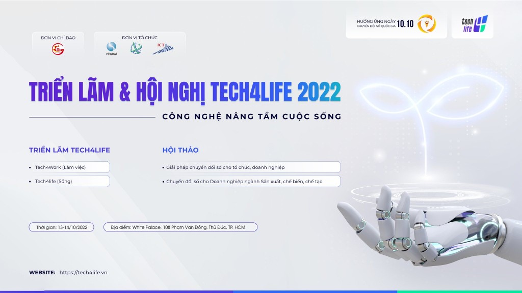 OnlineCRM đồng hành cùng Tech4Life 2022 - Công nghệ nâng tầm cuộc sống